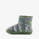 Thuis kinder sloffen legerprint