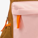 Kinder rugzak bruin/roze 11 liter