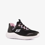 Skechers Slip-Ins Bounder meisjes sneakers zwart
