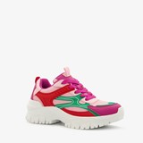 Blue Box dames dad sneakers multicolor