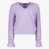 TwoDay dames blouse met ajour lila