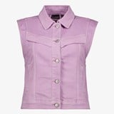 TwoDay dames denim gilet lila