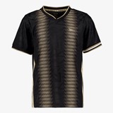 Dutchy Dry kinder voetbal T-shirt zwart beige