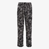 TwoDay dames wide leg broek paisley print zwart
