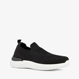 Sportieve dames instappers zwart