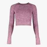 Osaga seamless dames cropped sport top paars