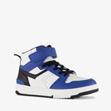 Blue Box hoge jongens sneakers blauw wit