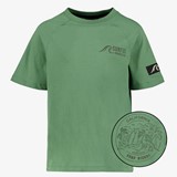 Unsigned jongens T-shirt met backprint groen