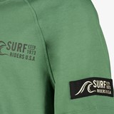 Jongens T-shirt met backprint groen