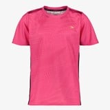 Dutchy Dry kinder voetbal T-shirt roze zwart