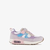 Meisjes sneakers met airzool pastel paars