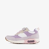 Meisjes sneakers met airzool pastel paars