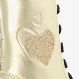 Meisjes laarzen goudkleurig