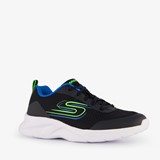 Skechers Dynamatic kinder sneakers zwart