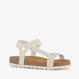 Hush Puppies meisjes bio sandalen met print goud