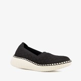 Skechers Wilshire Blvd dames instappers zwart