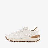 Leren dames sneakers wit