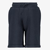 Unsigned jongens pique short blauw