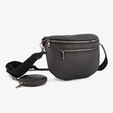 Renato Lucci dames schoudertas met portemonnee zwart