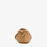Leren babyschoenen met vosje cognac