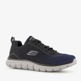 Skechers Ripkent heren sneakers blauw zwart