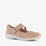 Natuform dames ballerina beige