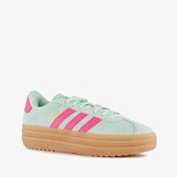 Adidas VL Court Bold dames sneakers groen roze