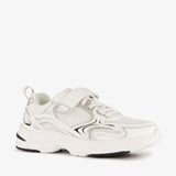 Blue Box meisjes dad sneakers wit zilver