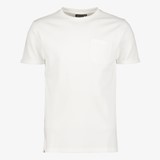 Unsigned heren T-shirt met structuur wit