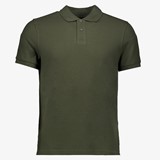 Unsigned heren polo donkergroen