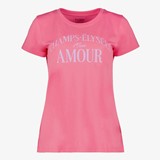 TwoDay dames T-shirt met opdruk roze
