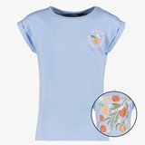 TwoDay meisjes T-shirt met backprint blauw