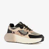 Blue Box dames dad sneakers met dierenprint