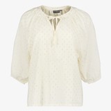 TwoDay dames blouse met lurex wit