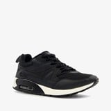 Osaga heren sneakers zwart wit met airzolen