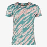 Osaga Dry meisjes sport T-shirt print turquoise