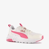Puma Trinity Lite meisjes sneakers wit roze