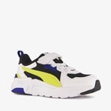Puma Trinity Lite AC+ PS jongens sneakers wit geel