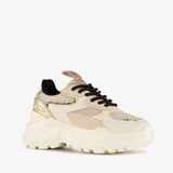 Blue Box dad sneakers meisjes beige goud