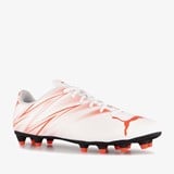 Puma Attacanto FG heren voetbalschoenen wit rood