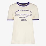 TwoDay dames T-shirt wit met tekstopdruk