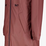 Dames parka regenjas rood