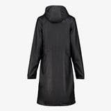 Dames parka regenjas zwart