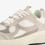 Dames dad sneakers wit