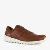 ECCO leren heren sneakers bruin