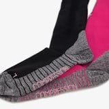 2 paar compressiesokken roze zwart