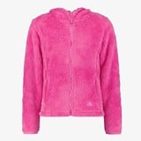Mountain Peak fluffy fleece vest roze