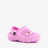 Kinder klompen roze regenboog