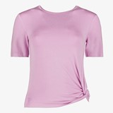 Osaga cropped dames sport T-shirt roze