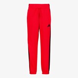 Adidas J 3S FL PT kinder joggingbroek rood
